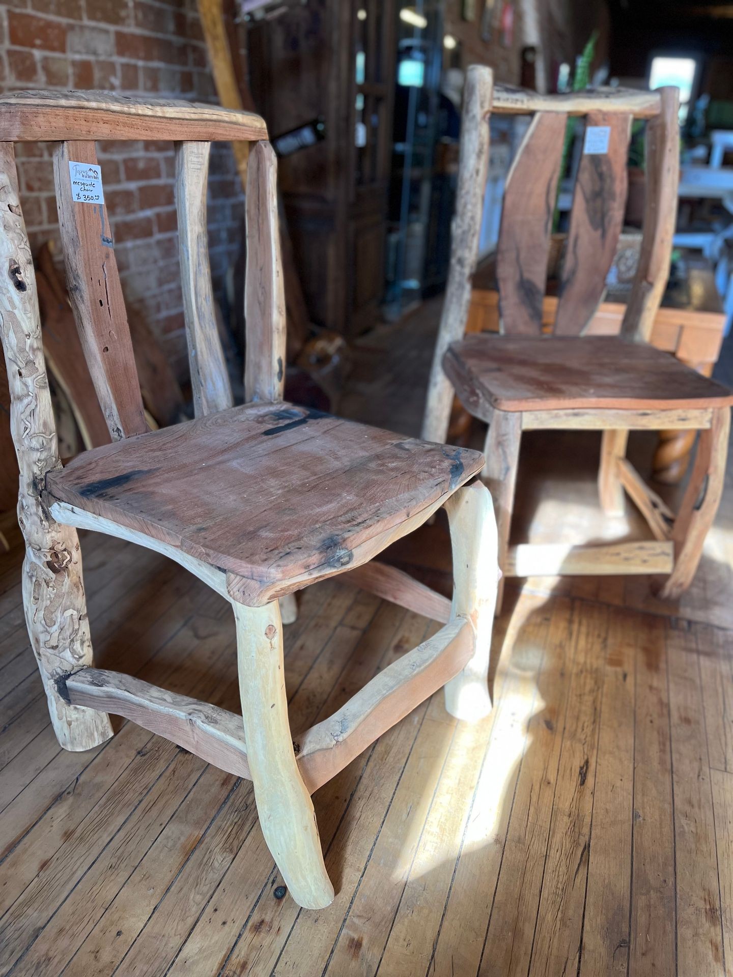 Mesquite Chairs and Benches